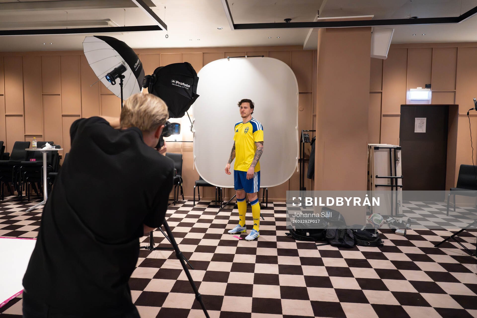 Victor Nilsson Lindelöf of the Swedish national football
