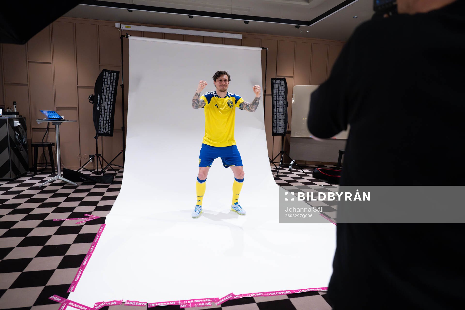Victor Nilsson Lindelöf of the Swedish national football
