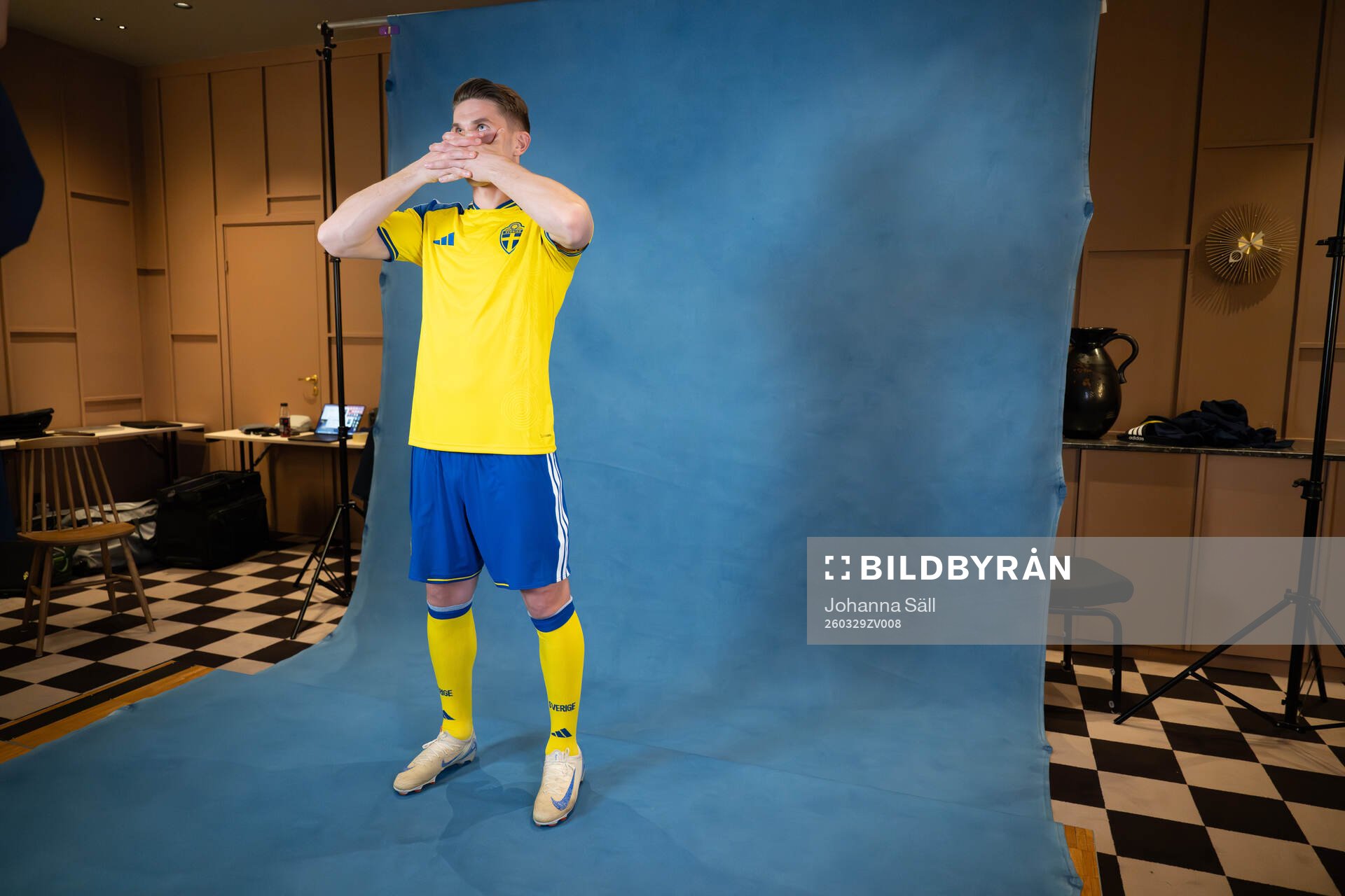 Viktor Gyökeres of the Swedish national football team