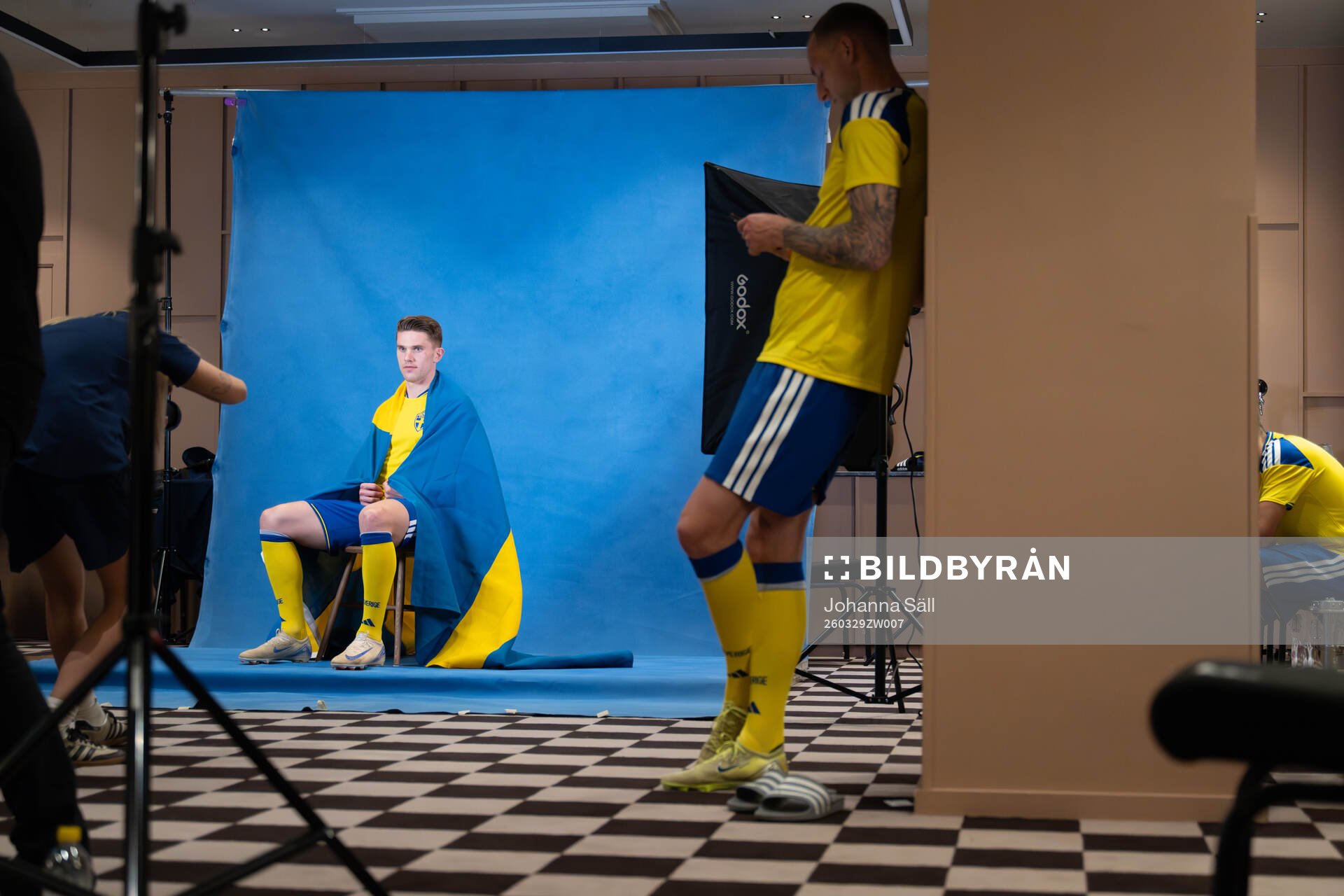 Viktor Gyökeres of the Swedish national football team