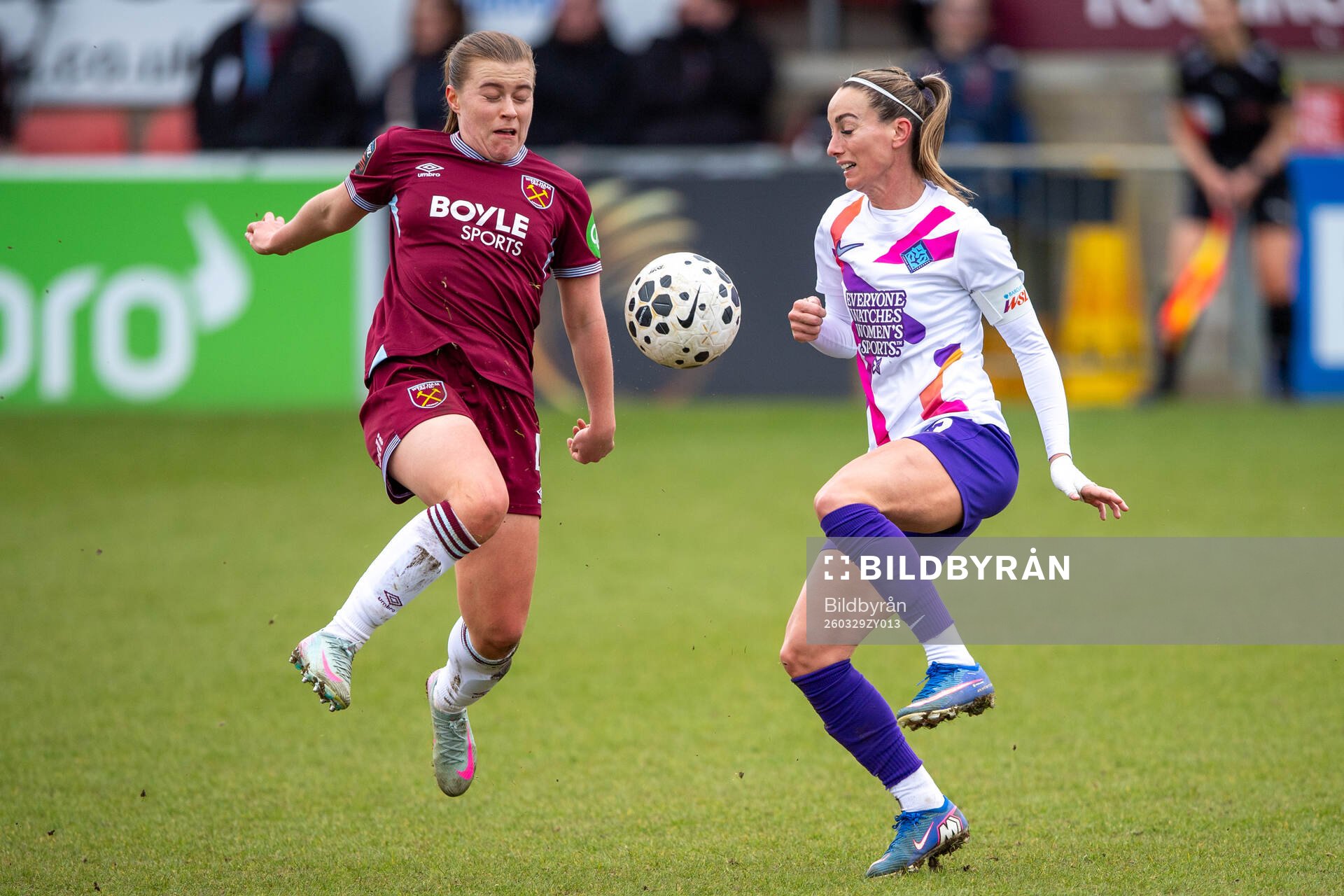 LONDON, ENGLAND - MARCH 29: Oona Siren of West Ham and