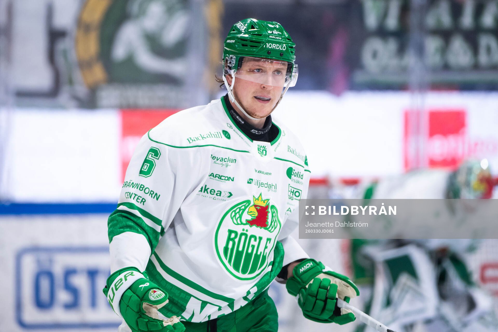 Rögles Paul Ladue reagerar