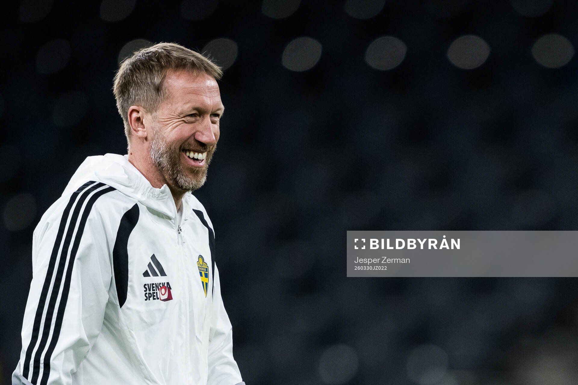 Head coach Graham Potter of the Swedish national football