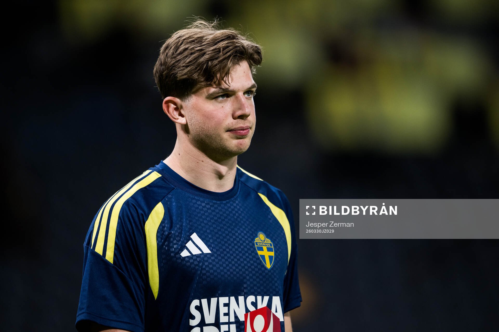 goalkeeper Melker Ellborg of the Swedish national football