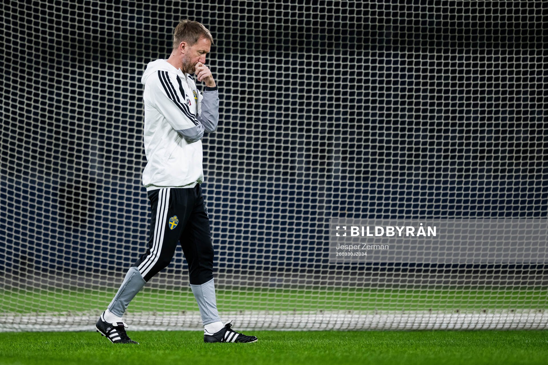 Head coach Graham Potter of the Swedish national football
