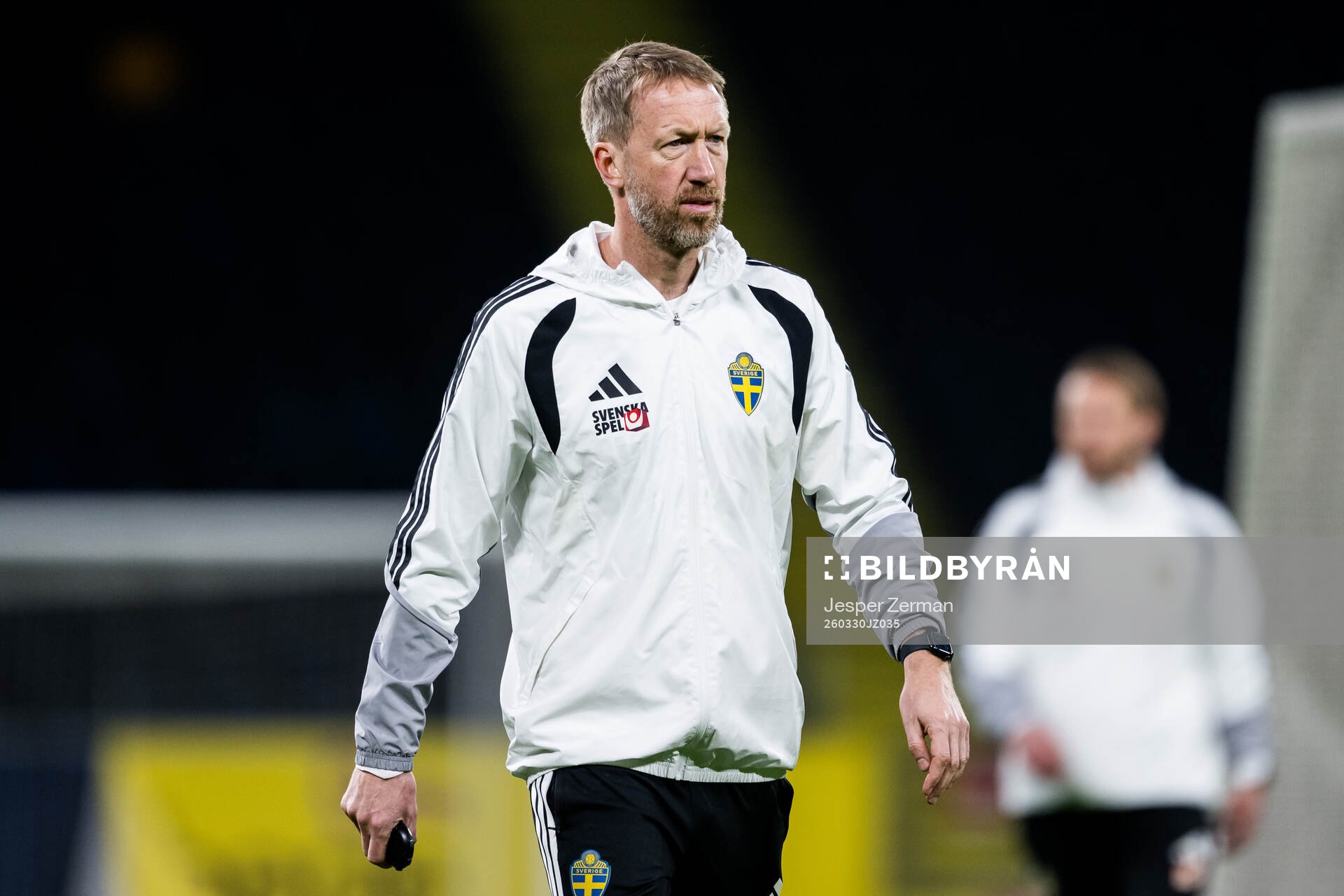 Head coach Graham Potter of the Swedish national football