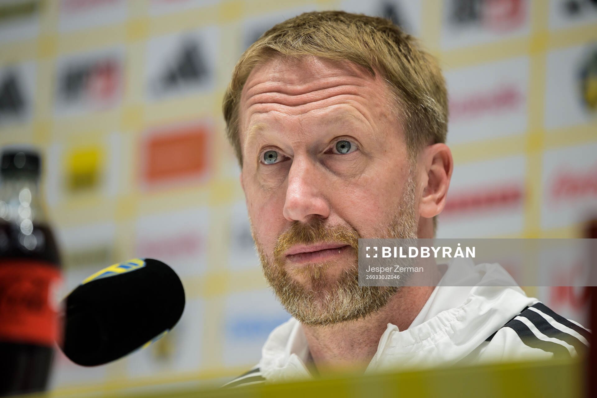 Head coach Graham Potter of the Swedish national football