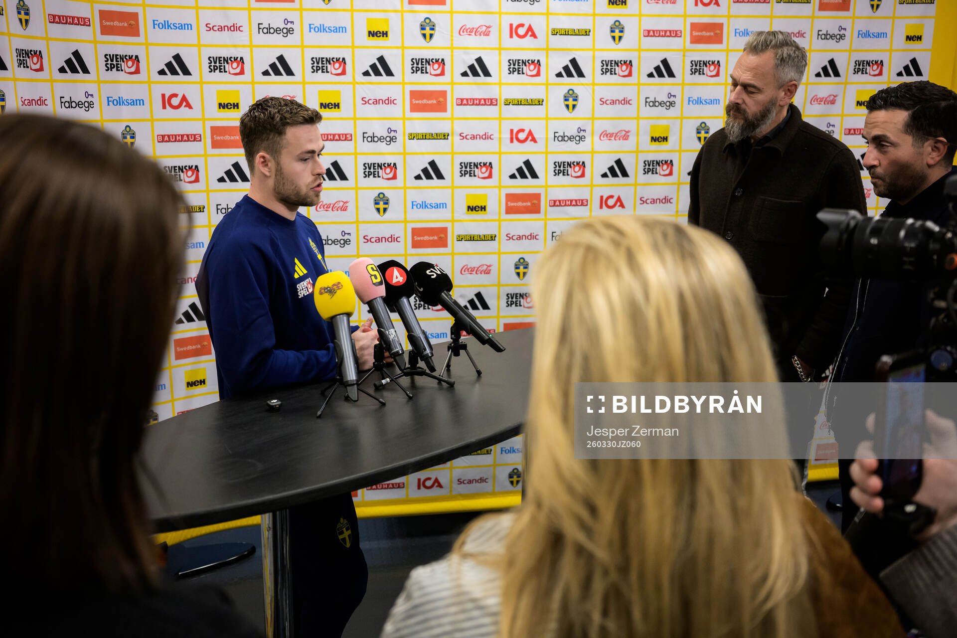 Gabriel Gudmundsson of the Swedish national football team