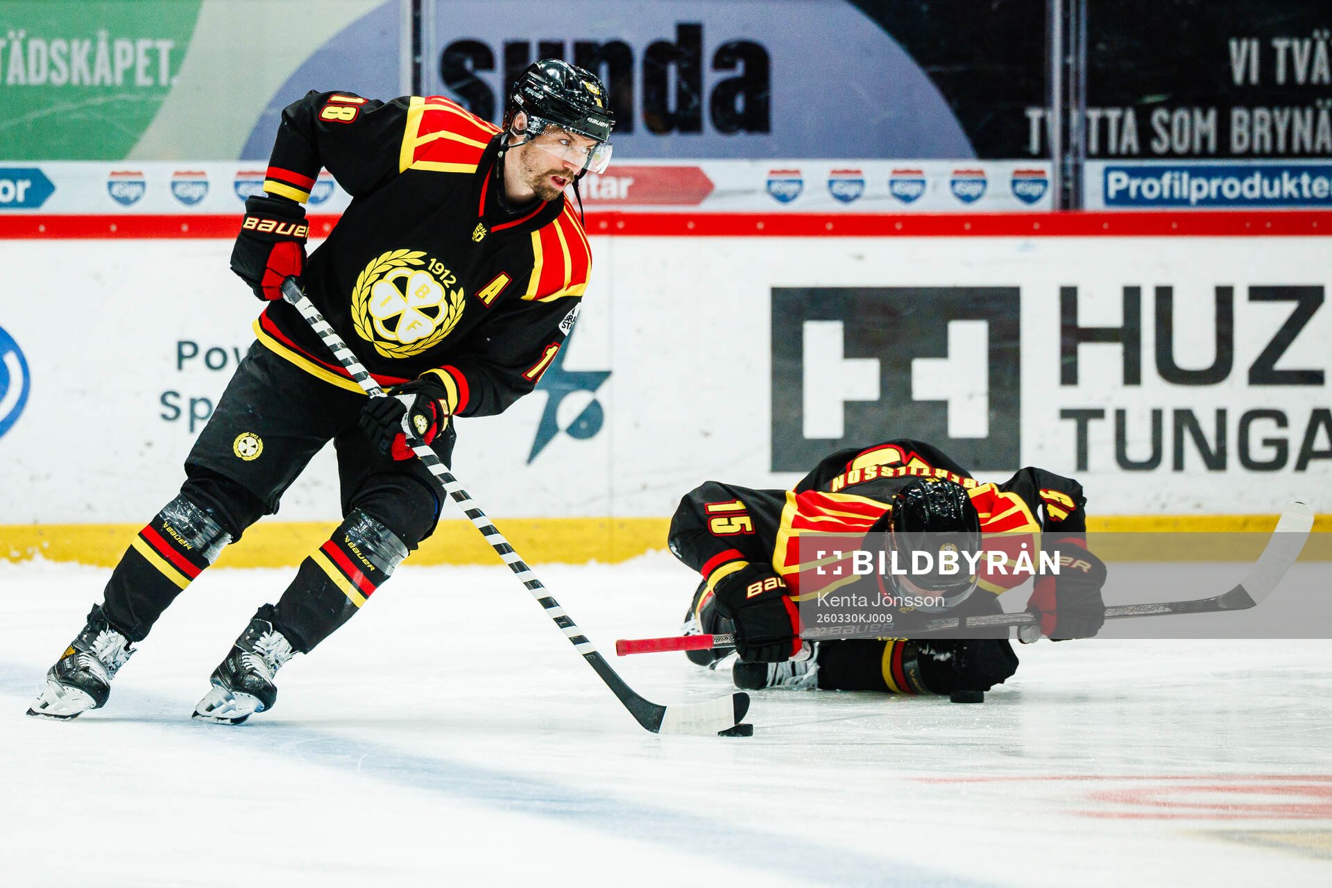 Brynäs Anton Rödin och Simon Bertilsson