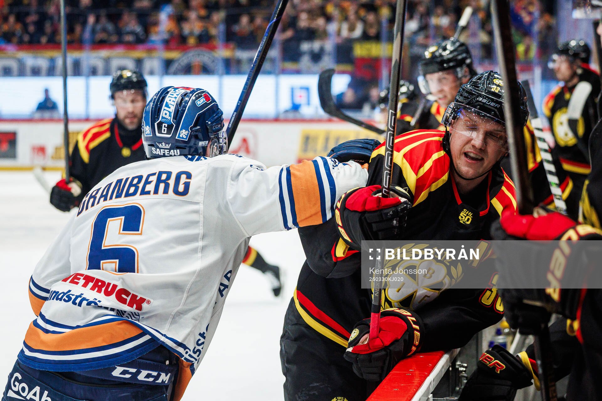 Växjös Petter Granberg och Brynäs Jakob Silfverberg