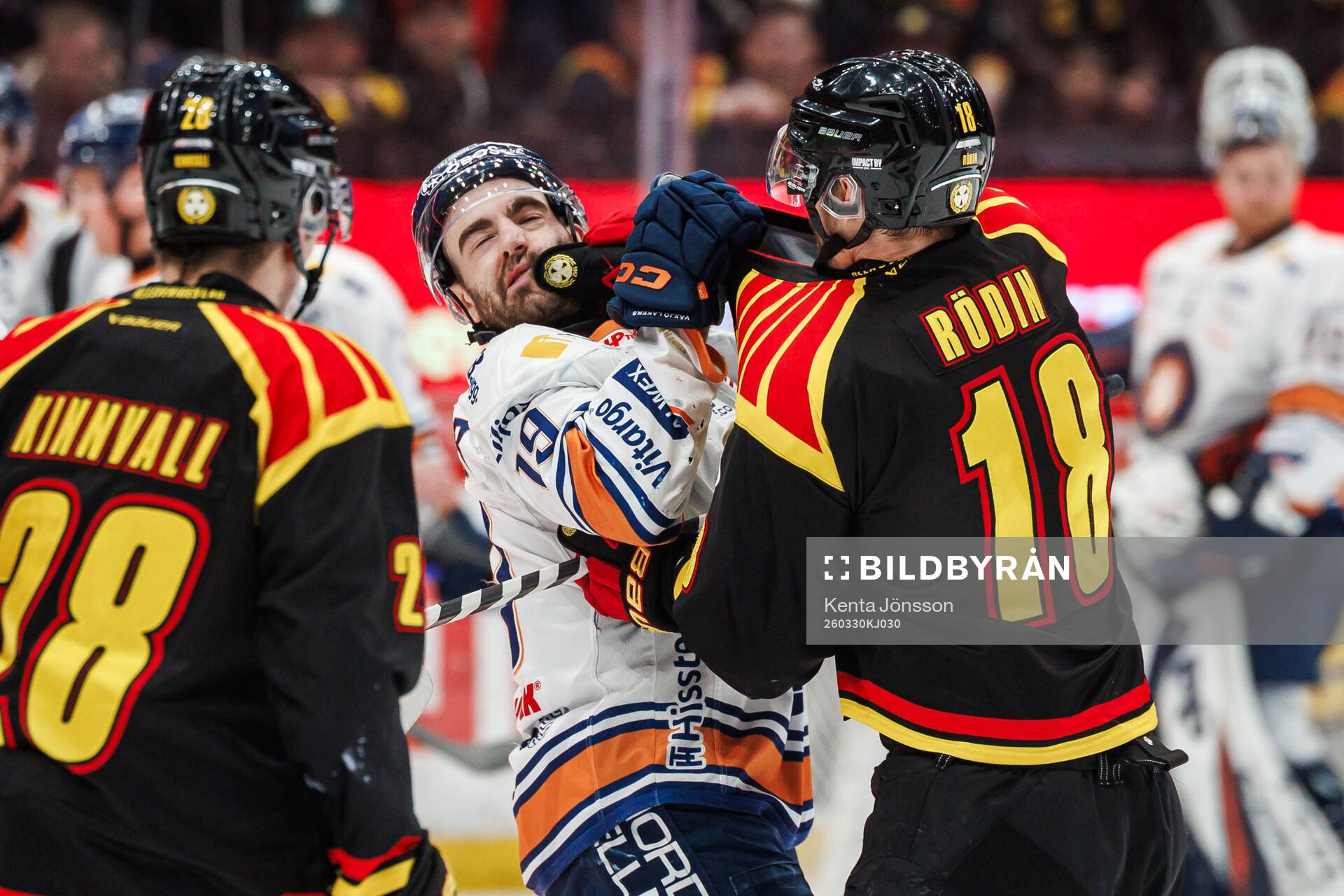Brynäs Anton Rödin och Växjös Reid Gardiner