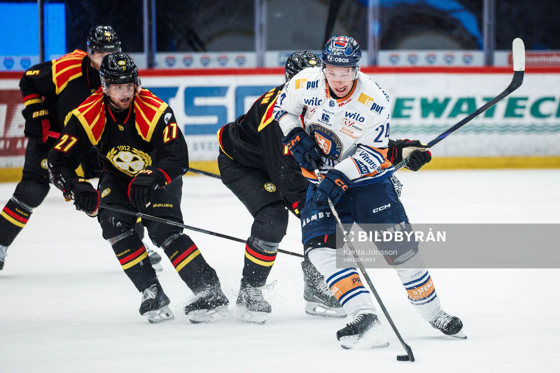 Brynäs Mattias Norlinder och Växjös Karl Henriksson