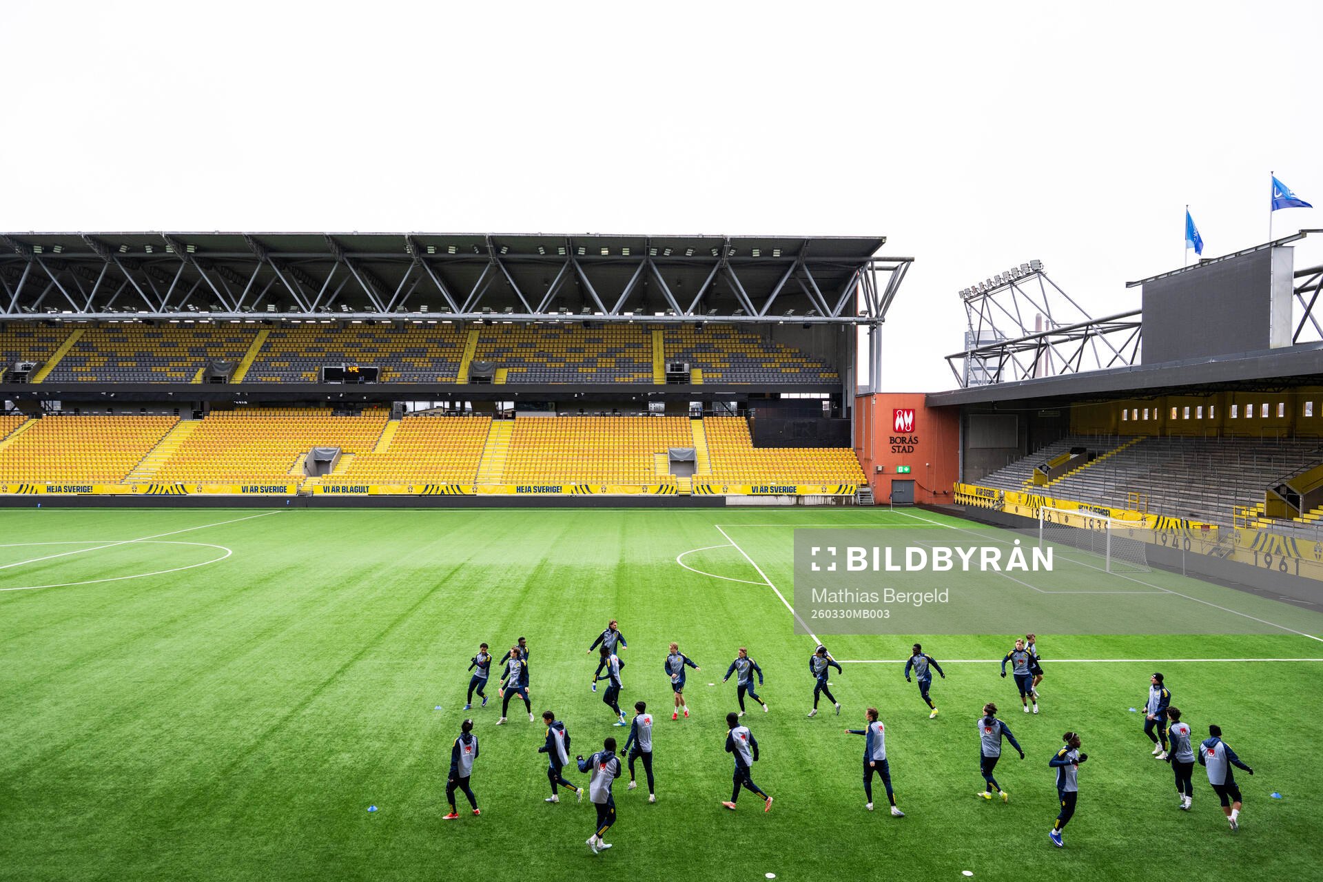 Players of the Swedish under-21 national football team