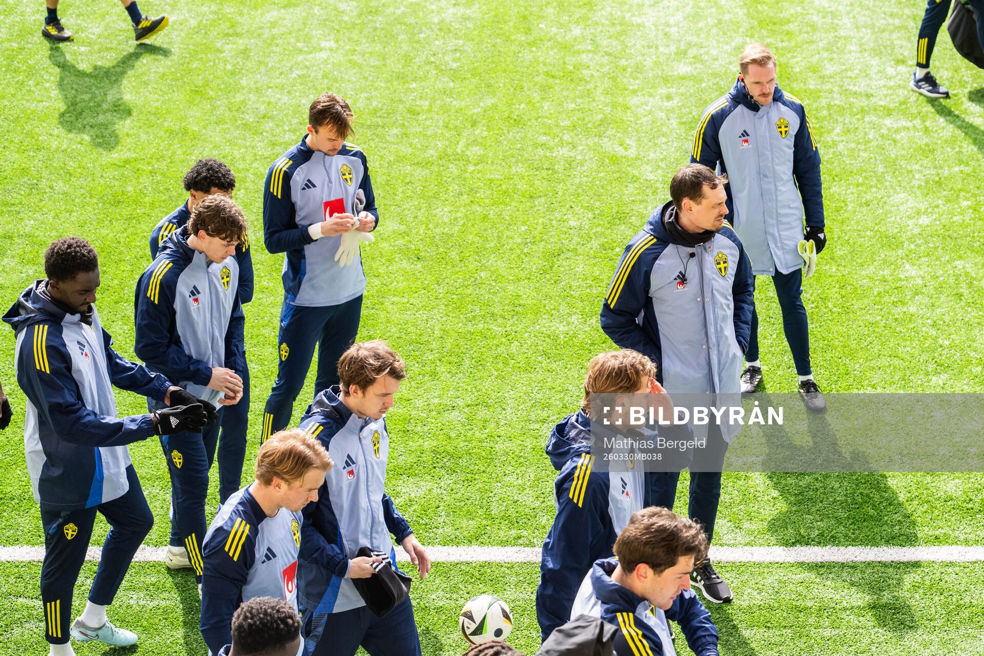 Head coach Daniel Bäckström of the Swedish under-21