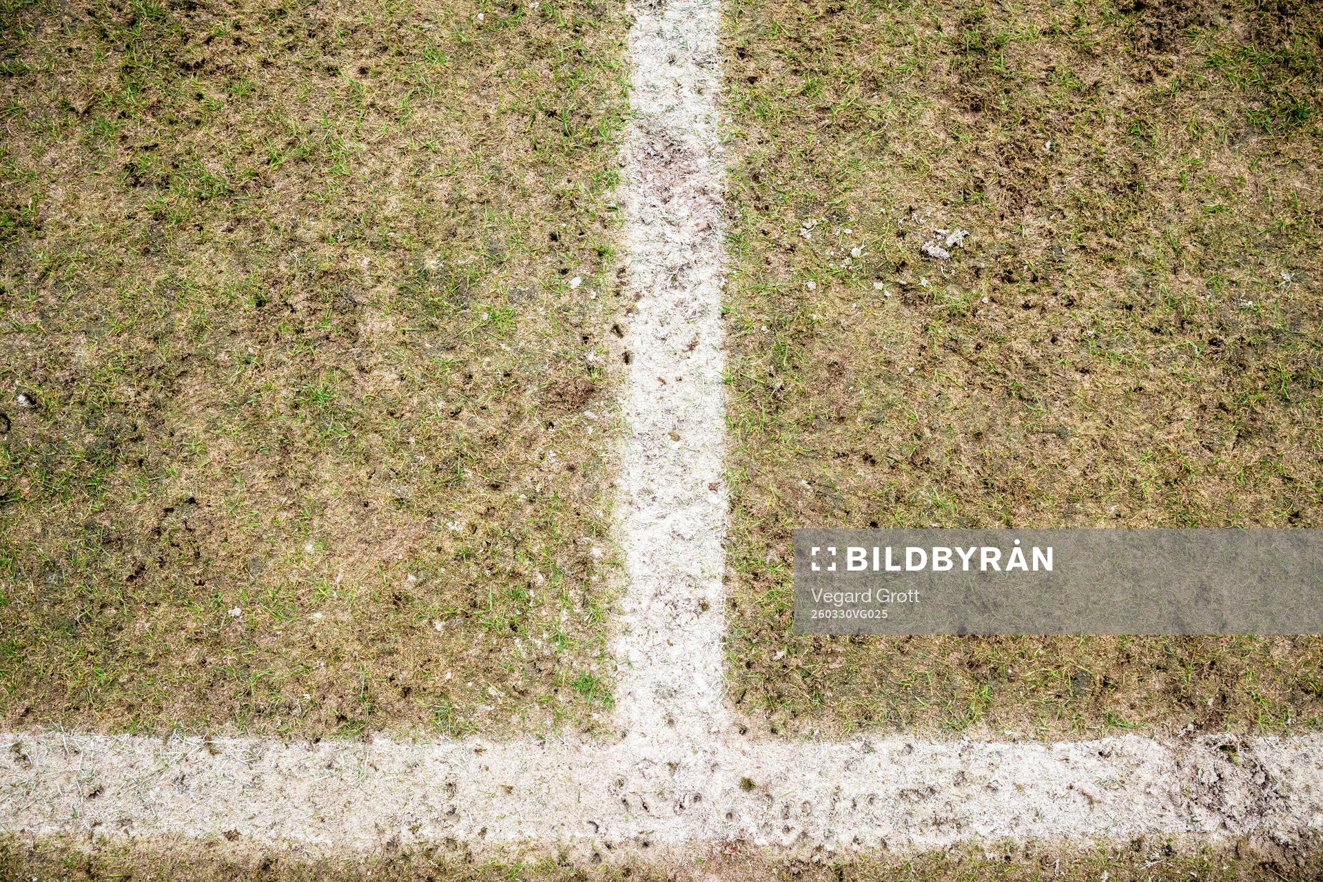 General view of the pitch
