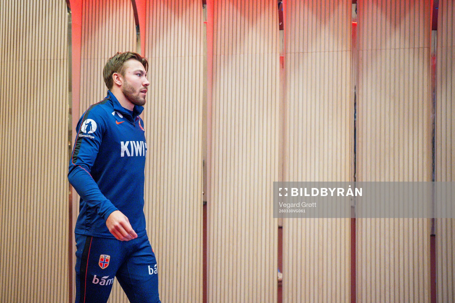 Fredrik André Bjørkan of the Norwegian national football