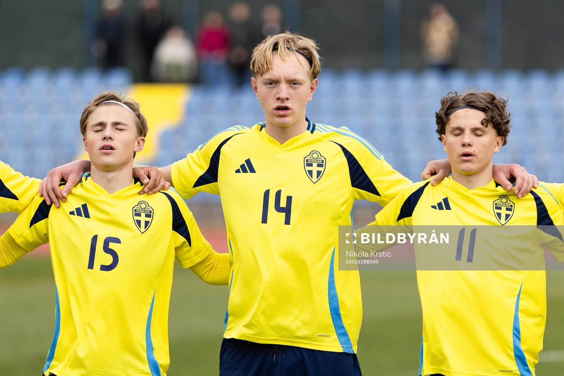 Hugo Lindskog, Hampus Thorsson and Lucas Landgren Persson