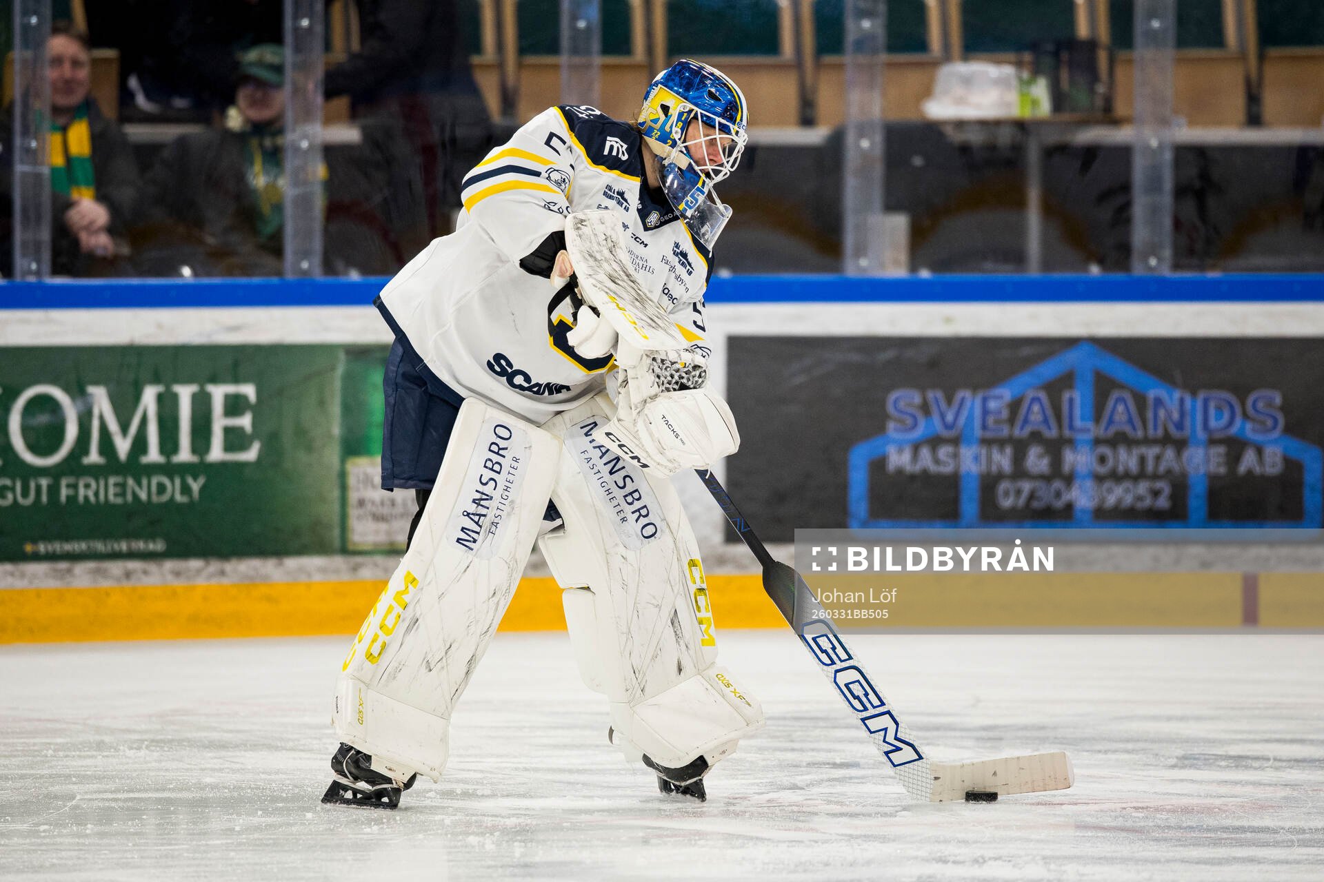 Södertäljes målvakt Niclas Westerholm