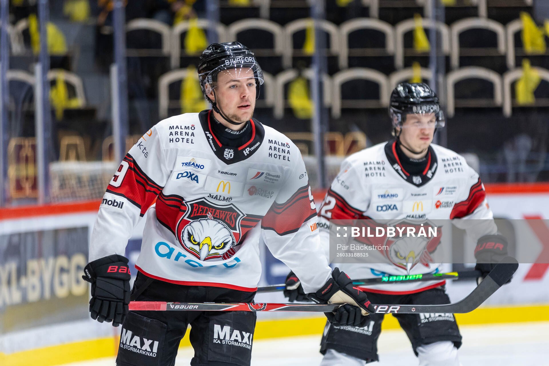 Malmö Redhawkss Kalle Hemström