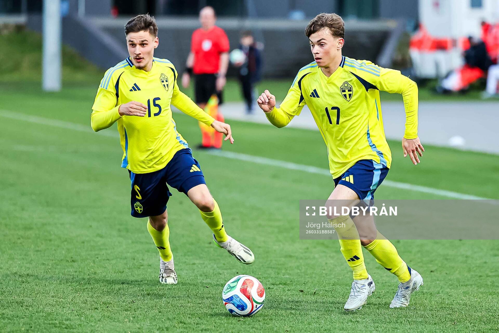Melvin Vucenovic Persson and Fred Bozicevic of Sweden