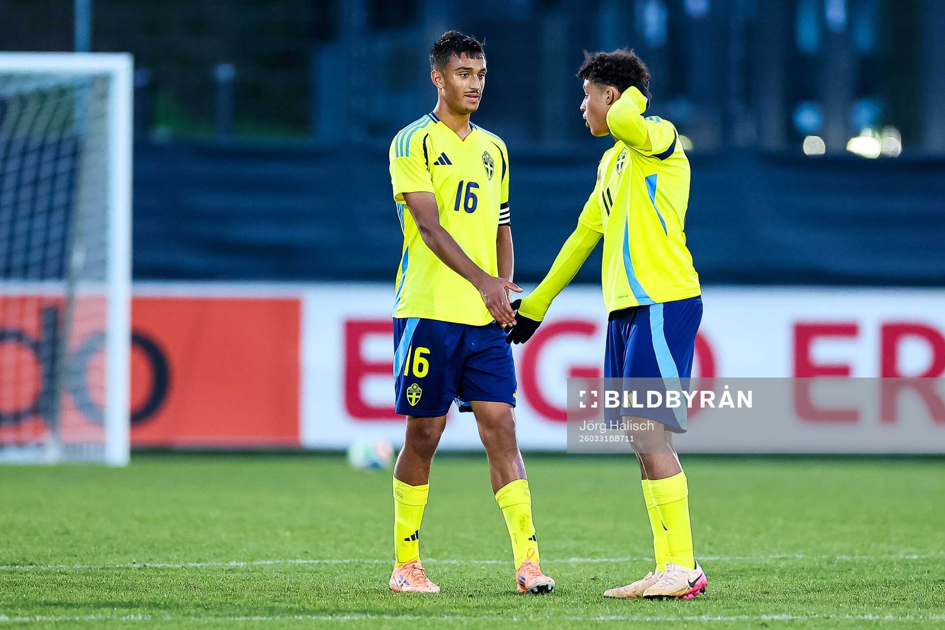 Ossian Nordvall of Sweden looks dejected
