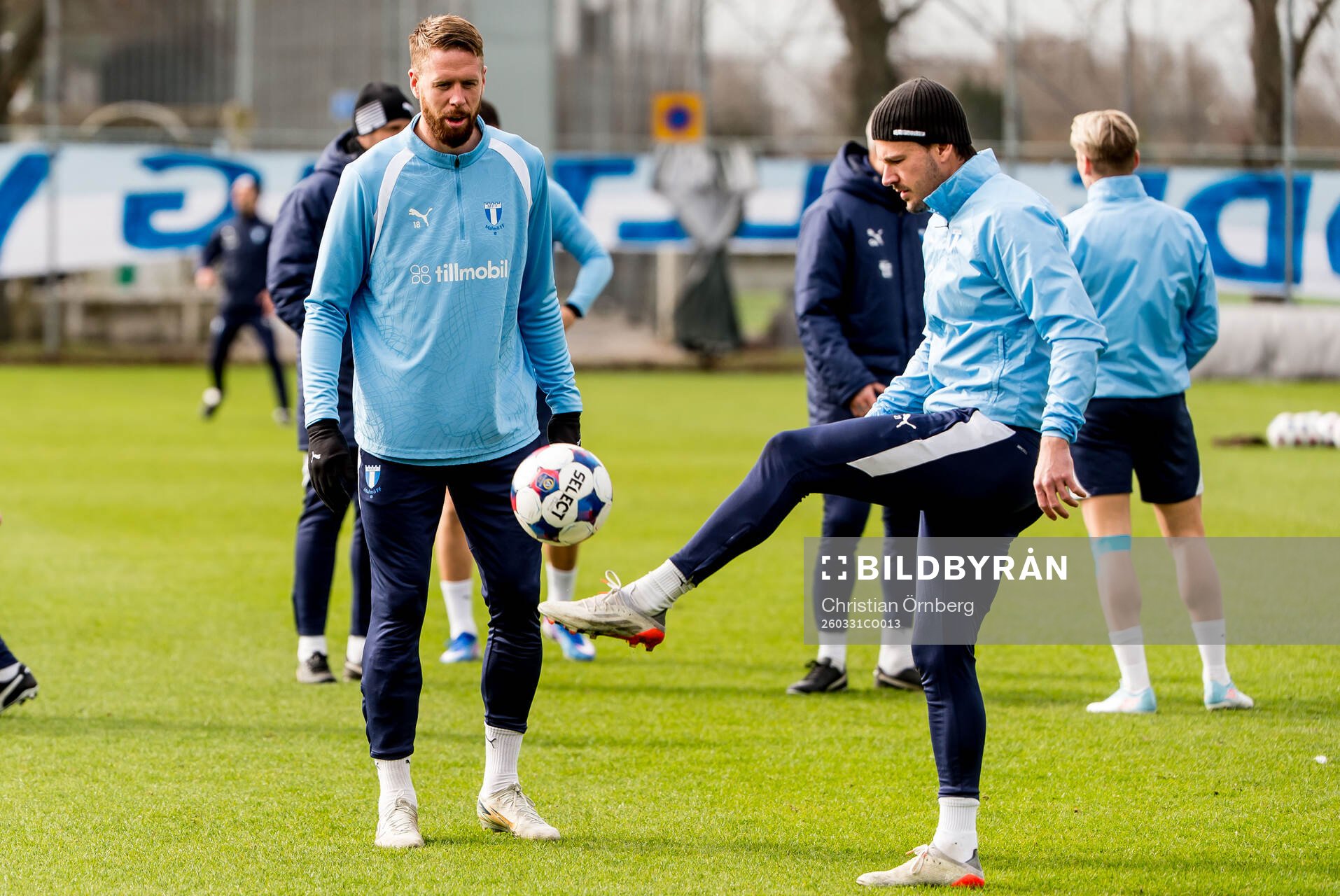 Pontus Jansson och Stefano Vecchia