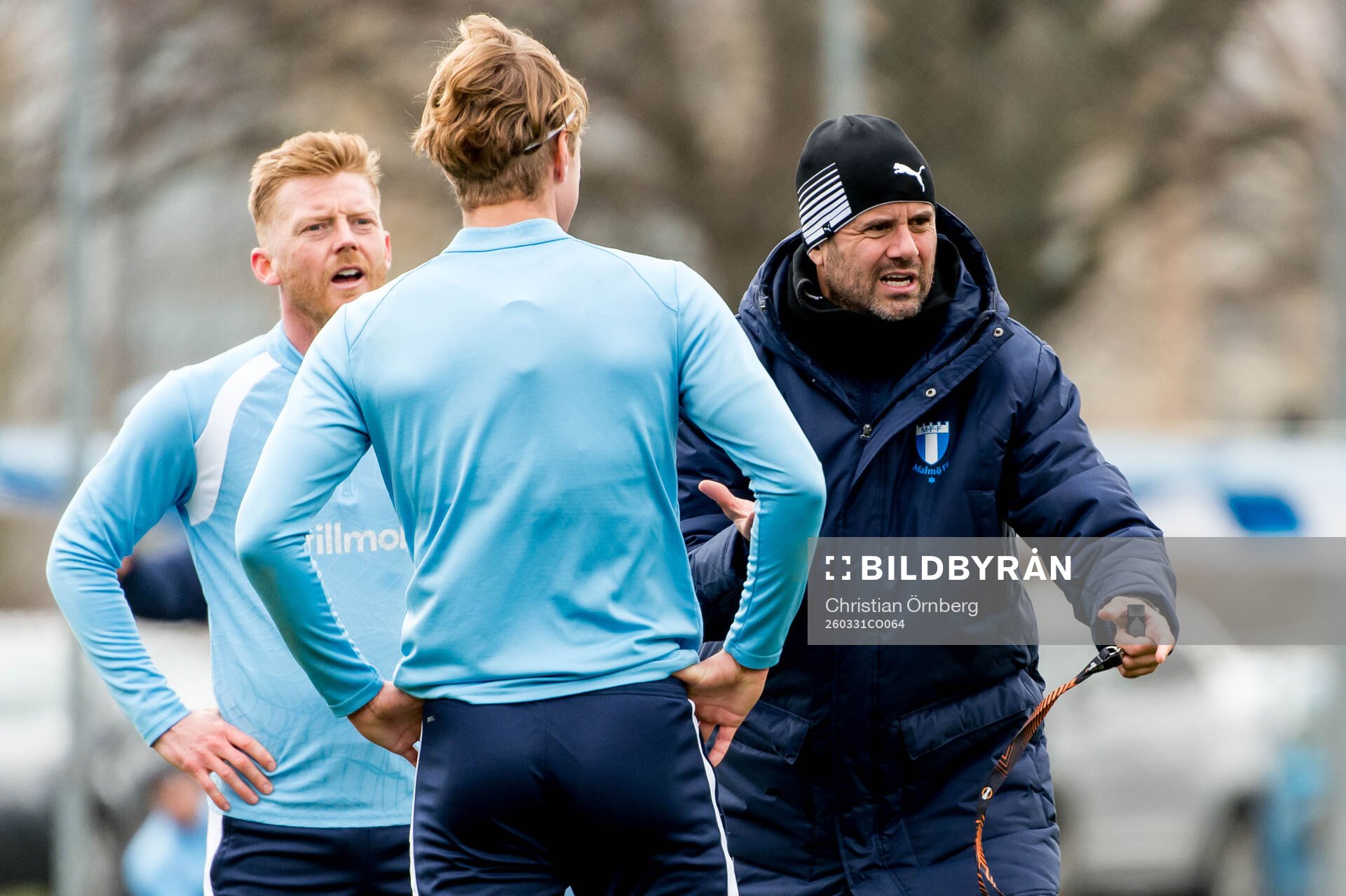 Anders Christiansen, Erik Botheim och huvudtränare Miguel