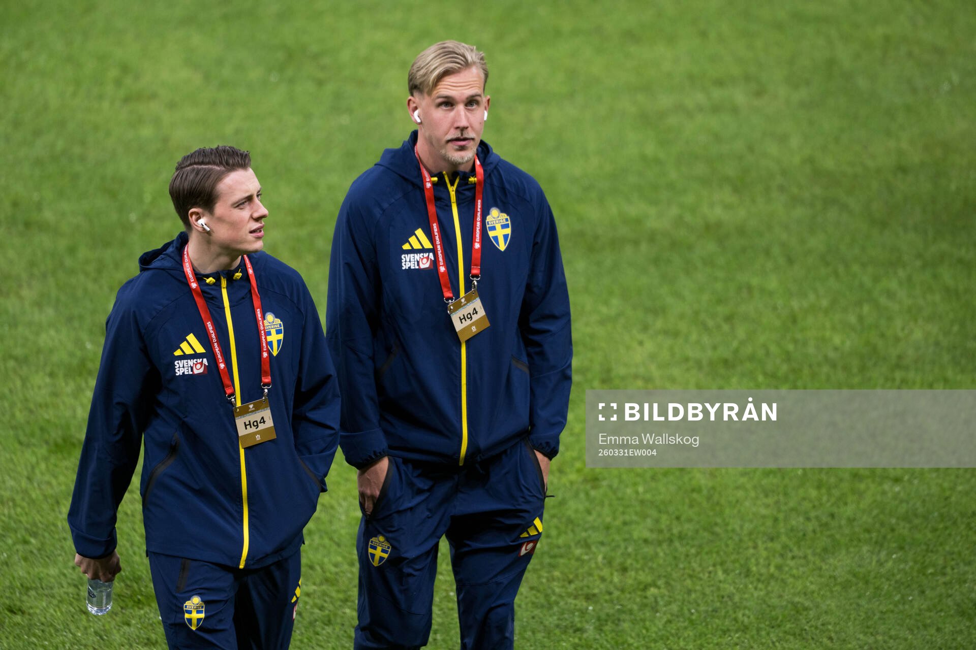 Elliot Stroud and Herman Johansson of Sweden