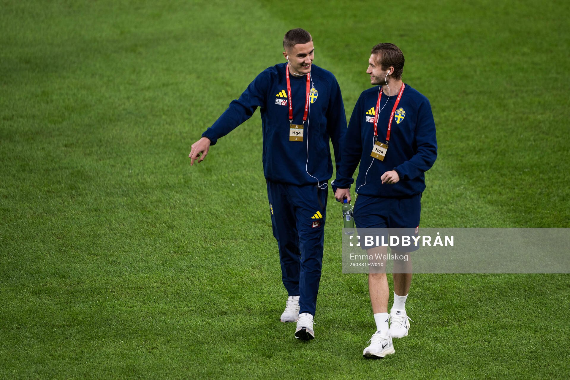 Gustaf Lagerbielke and Benjamin Nygren of Sweden