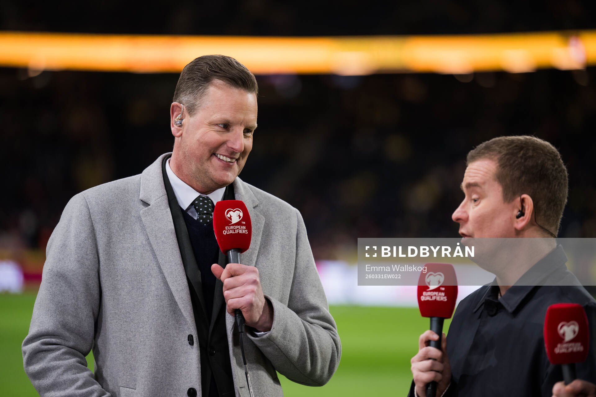 Niklas Jihde and Erik Niva of Swedish broadcaster Viaplay