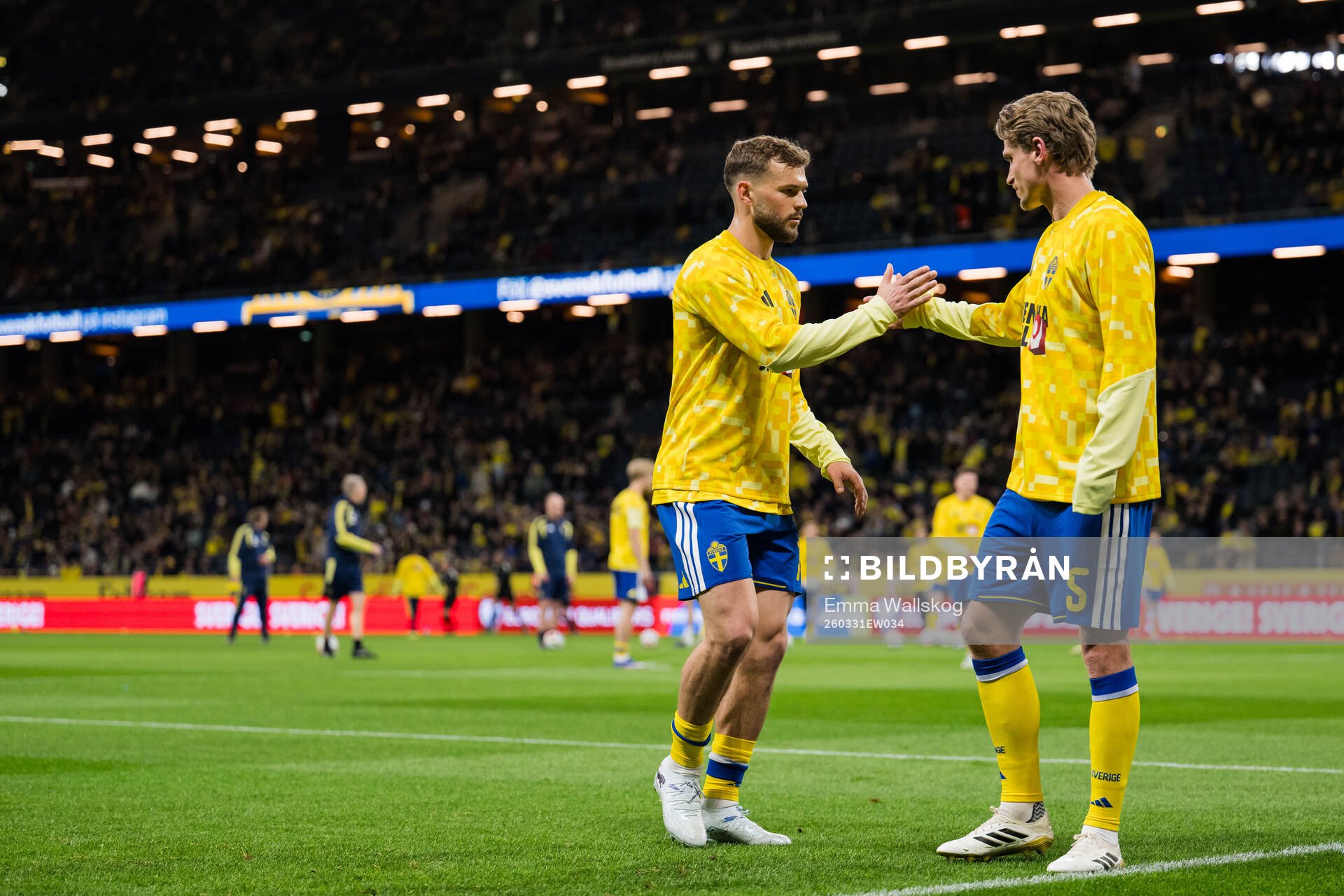 Jesper Karlström and Gabriel Gudmundsson of Sweden