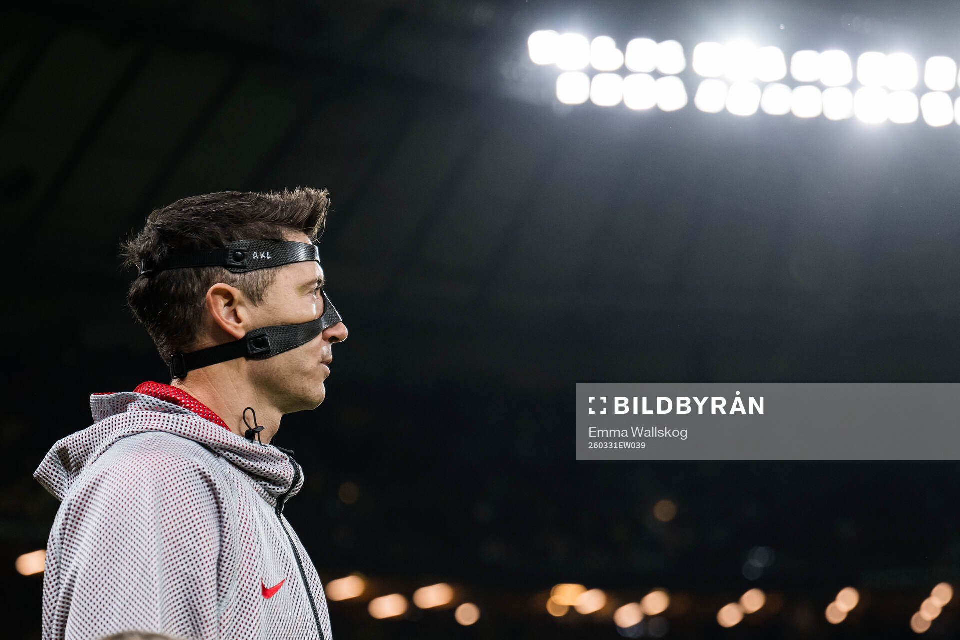 Robert Lewandowski of Poland