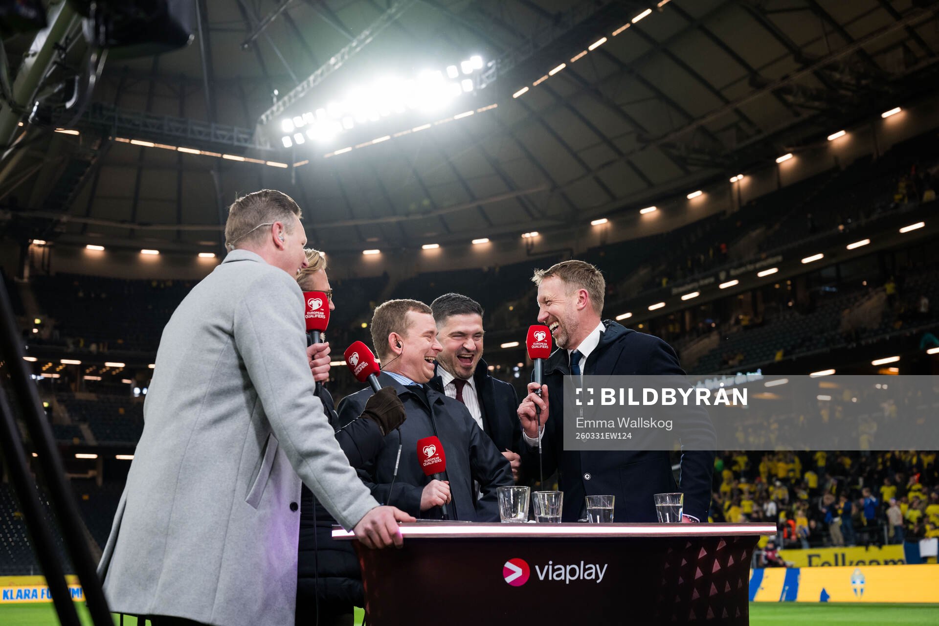 Niklas Jihde, Erik Niva, Bojan Djordjic of Swedish