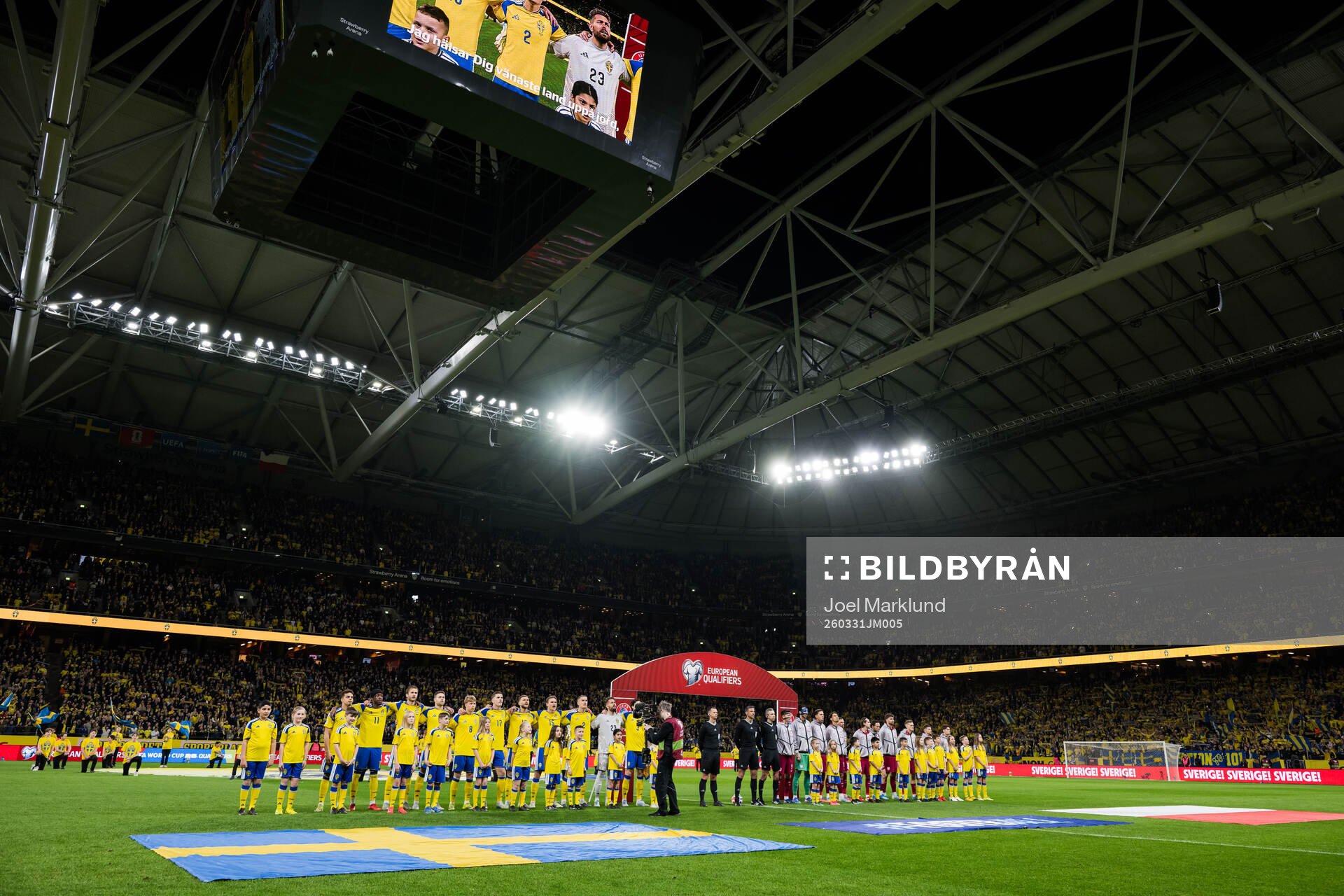Players of Sweden and of Poland