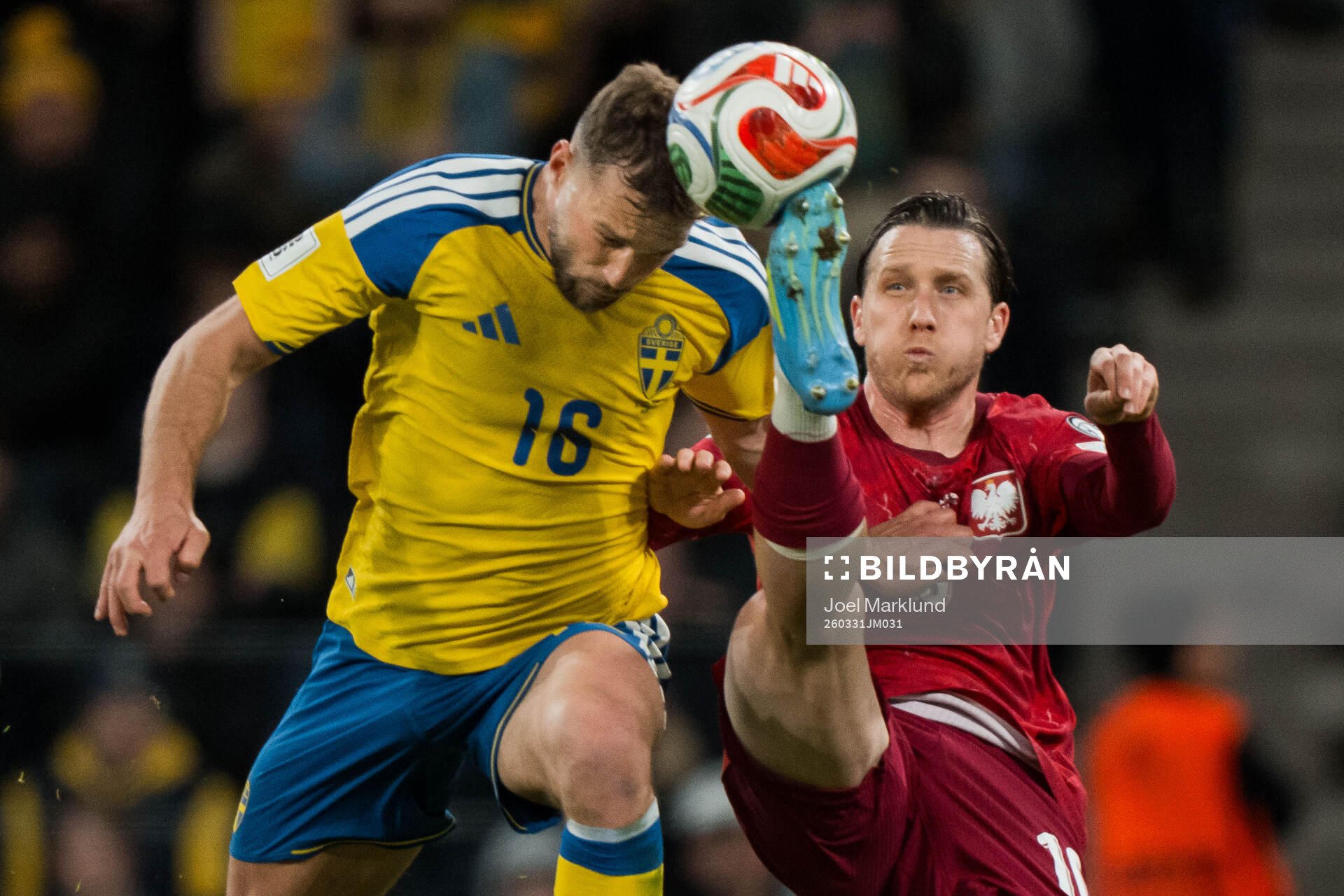 Jesper Karlström of Sweden and Piotr Zielinski of Poland