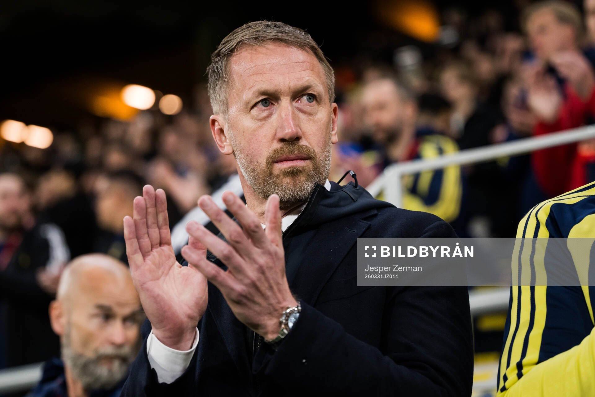 Head coach Graham Potter of Sweden