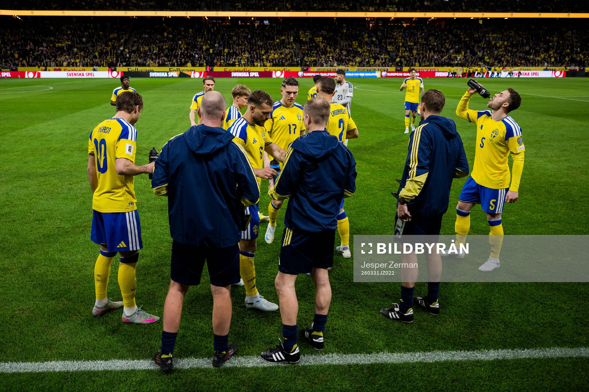 Benjamin Nygren, Jesper Karlström, Viktor Gyökeres and