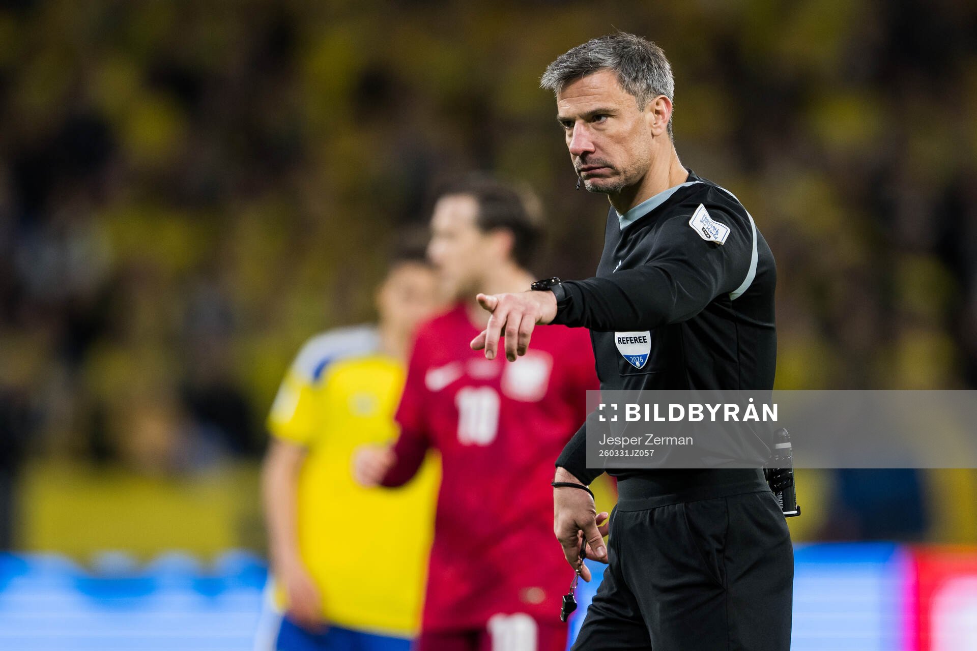 Referee Slavko Vincic