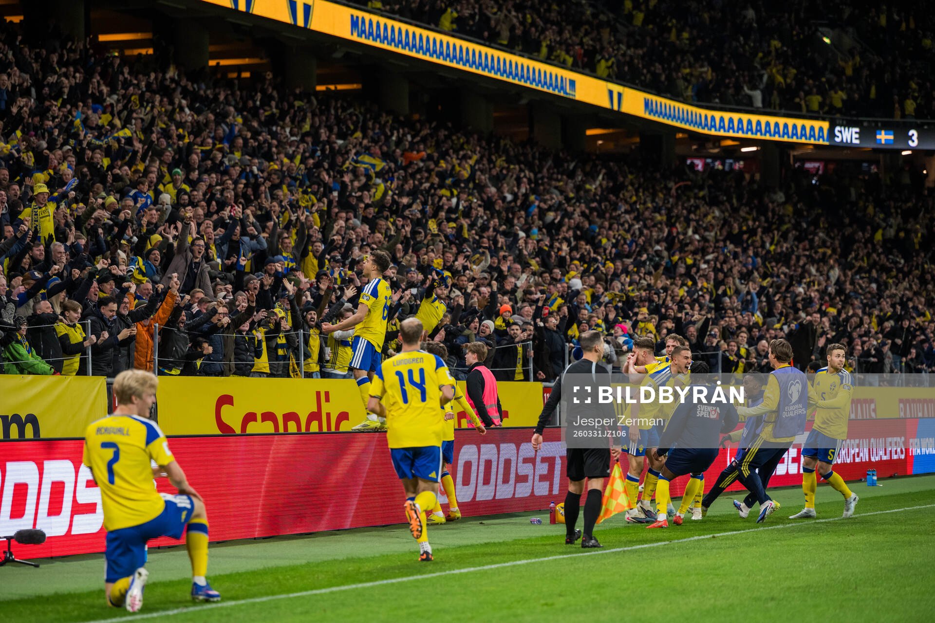 Lucas Bergvall, Yasin Ayari, Gustav Lundgren, Viktor