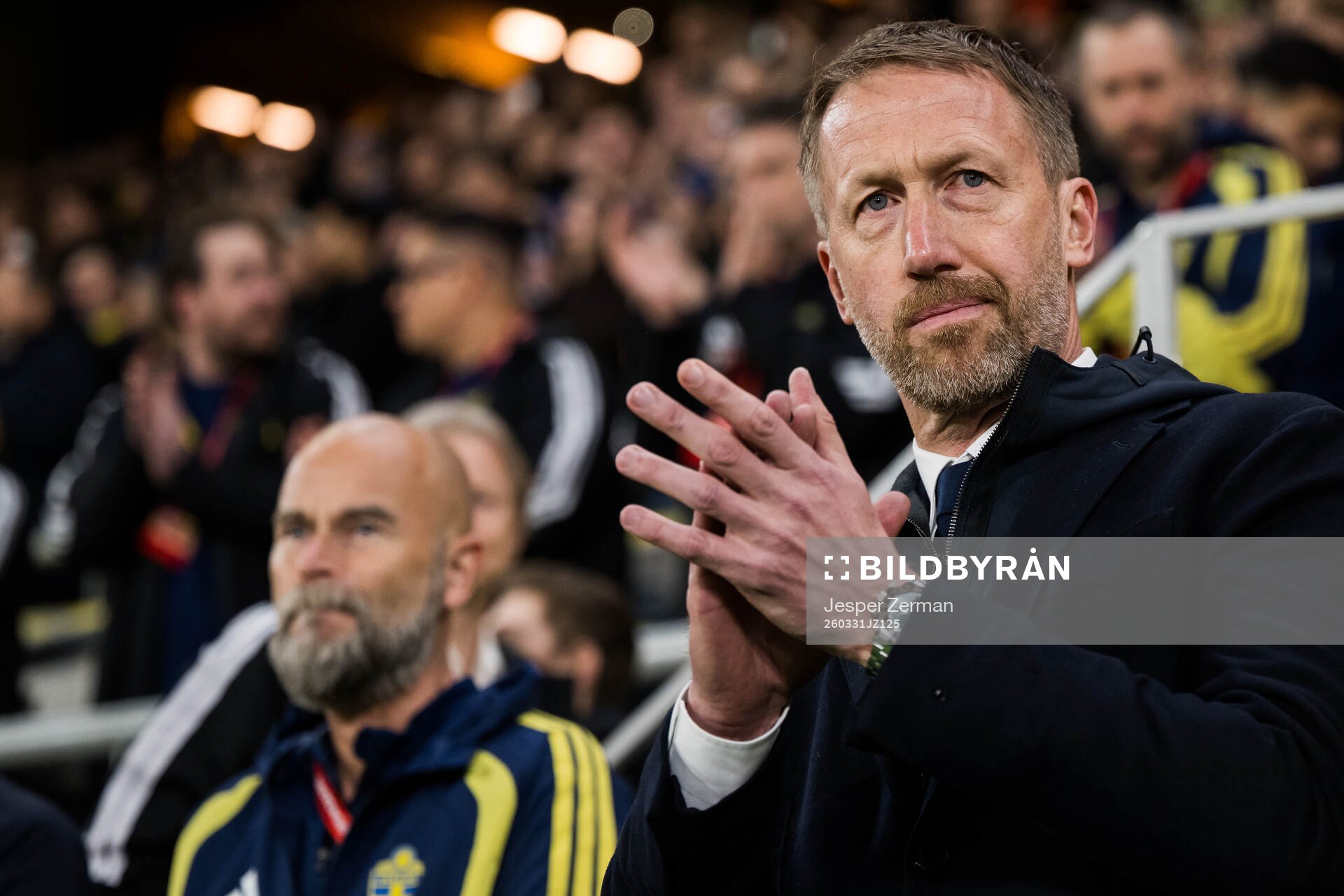 Head coach Graham Potter of Sweden
