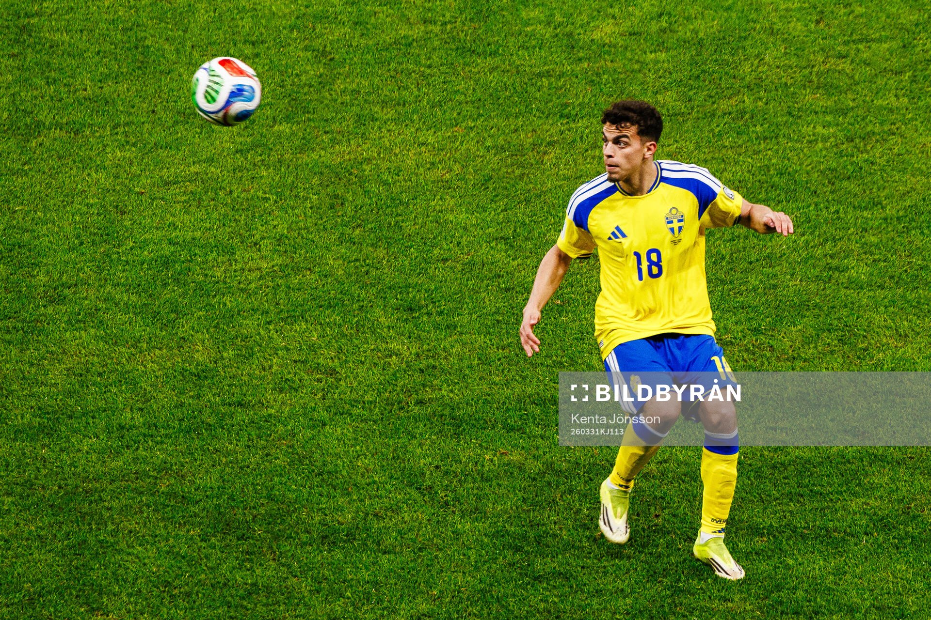 Yasin Ayari of Sweden
