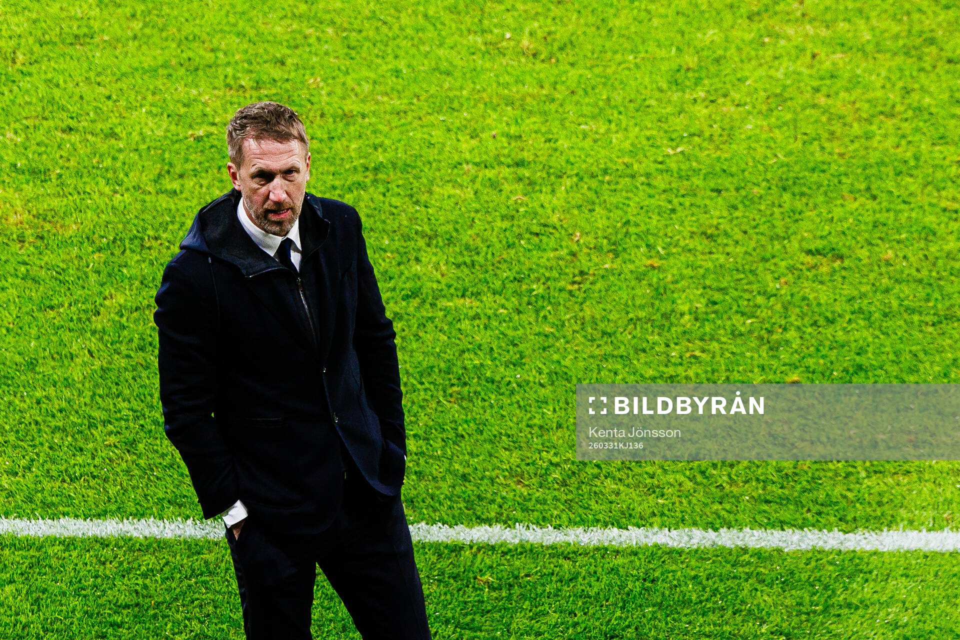 Head coach Graham Potter of Sweden