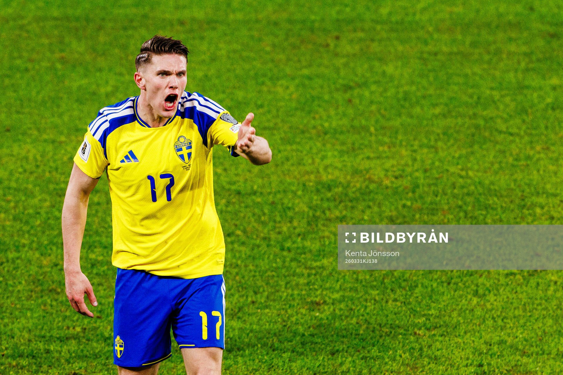 Viktor Gyökeres of Sweden