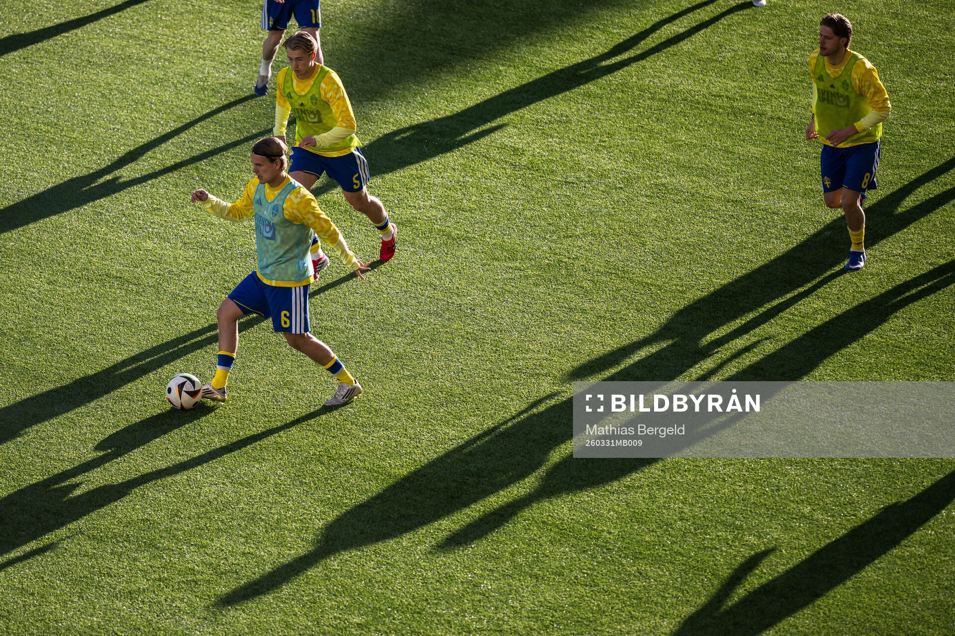 Ahead of the UEFA Under-21 qualifier football match between