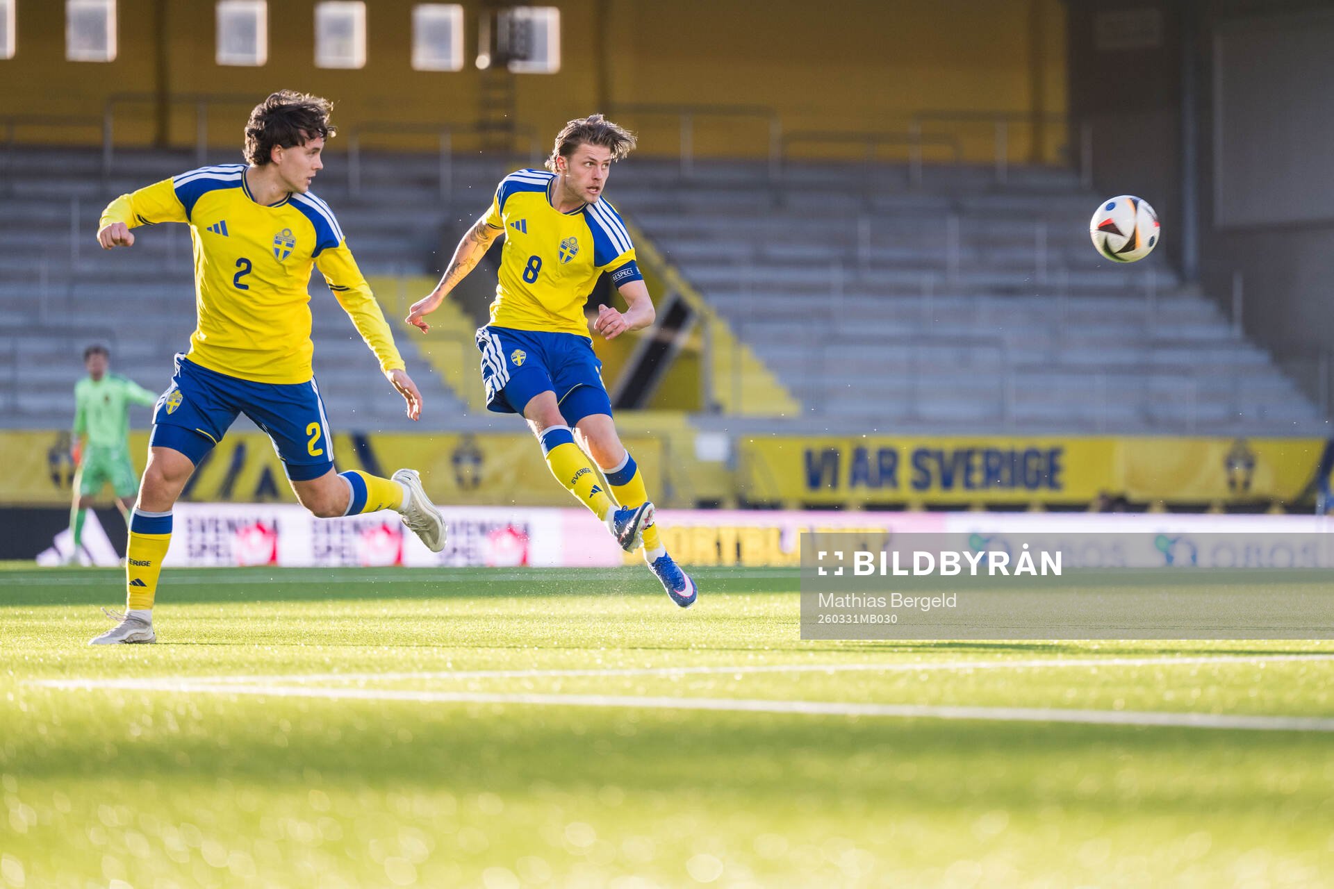 Hampus Skoglund and Lukas Björklund of Sweden