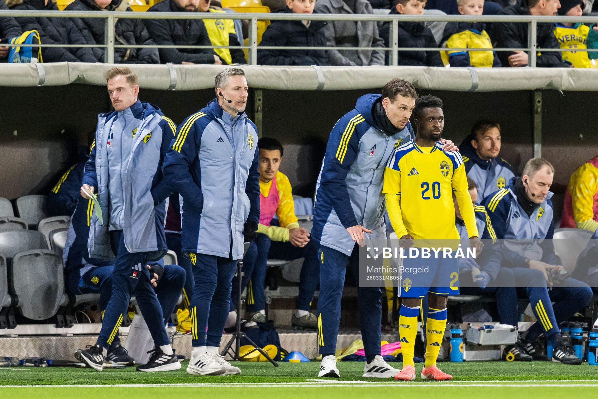 Assistant coach Axel Kjäll, Head coach Daniel Bäckström