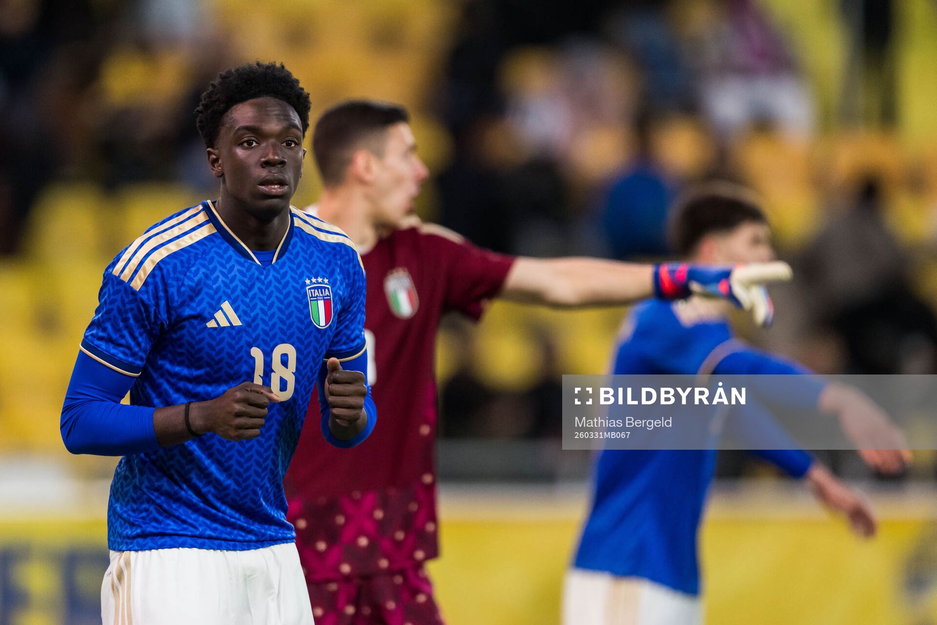 Jeff Ekhator of Italy
