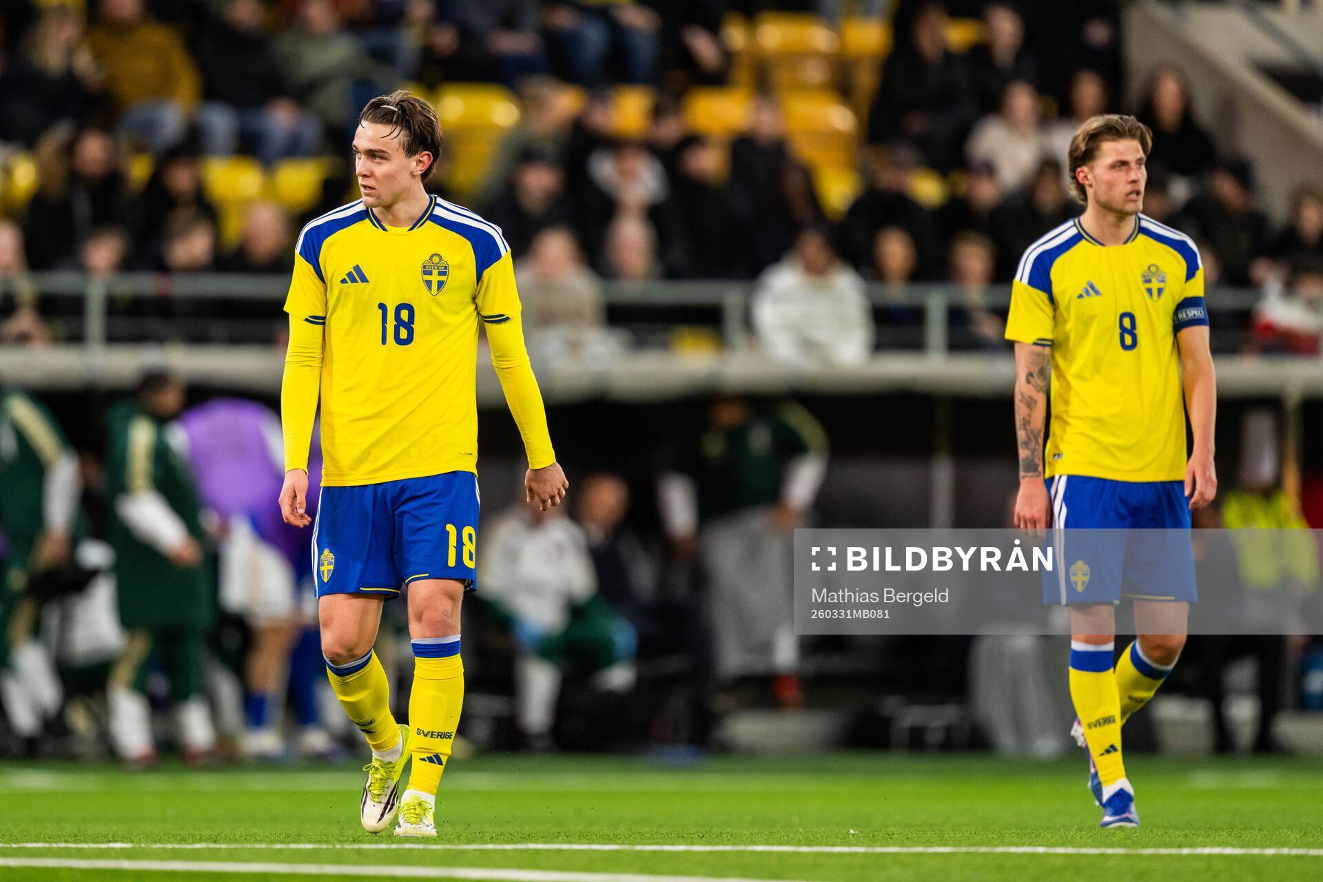 Oscar Sjöstrand and Lukas Björklund of Sweden