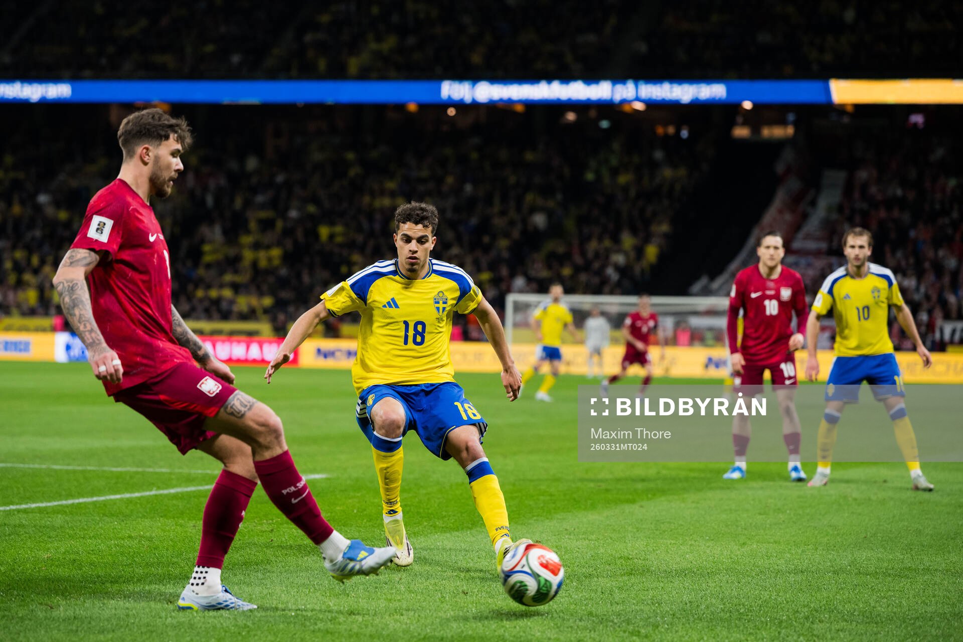 Yasin Ayari of Sweden