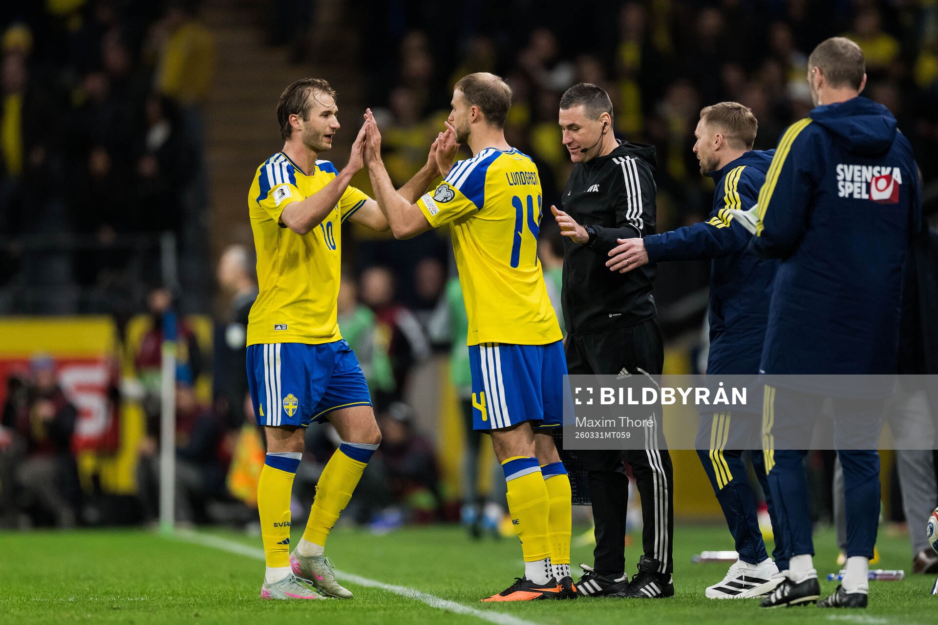 Benjamin Nygren and Gustav Lundgren of Sweden